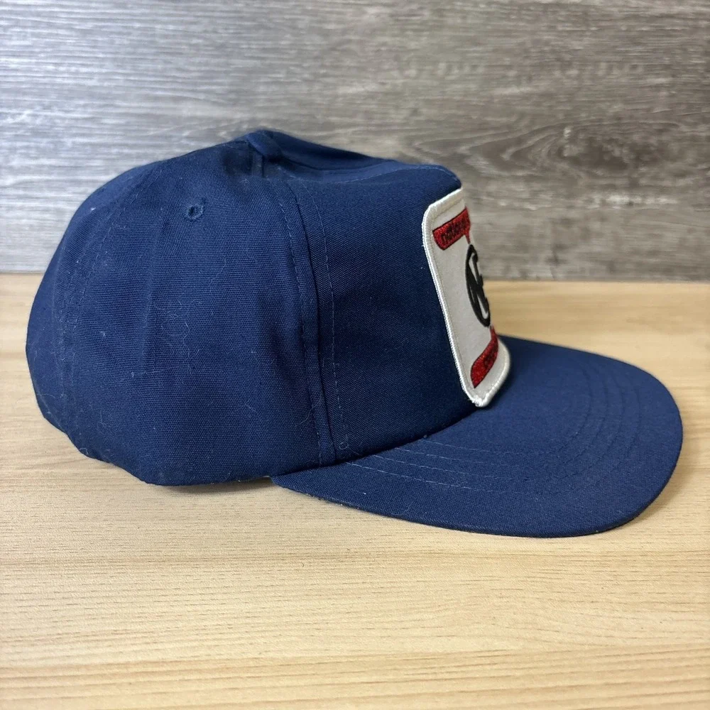 Vintage National Eastern Corporation Hat Cap Snap Back Patch Trucker